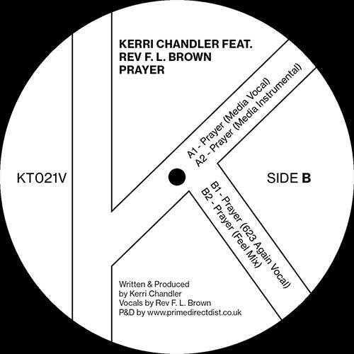 Kerri Chandler: Prayer - 12-INCH SINGLE