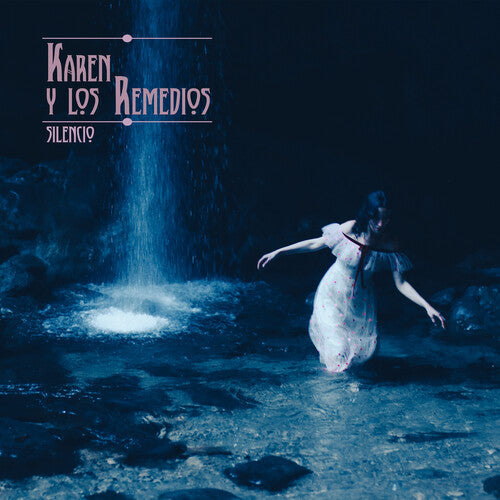 Karen Y Los Remedios: Silencio - Black & Blue Galaxy Effect -VINYL