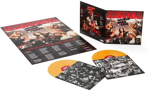The Scorpions: World Wide Live - 180-Gram Orange Colored Vinyl -VINYL
