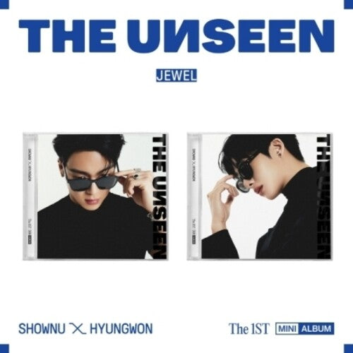 Shownu X Hyungwon: The Unseen - Random Cover - Jewel Case Version - 16pg Photobook, Photocard + Mini-Folded Poster - COMPACT DISCS