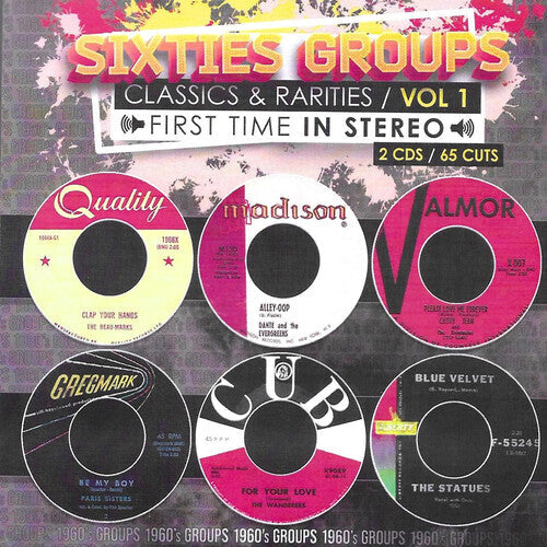 Various Artists: Sixties Groups Classics & Rarities First Time In Stereo, Vol. 1 - COMPACT DISCS