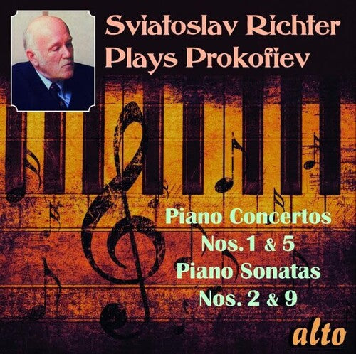 Sviatoslav Richter: Richter plays Prokofiev Sonatas 2 9 & Concertos 1 5 - COMPACT DISCS