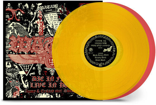 Watain: Die in Fire - Live in Hell -VINYL
