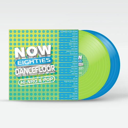 Now That's What I Call 80s Dancefloor: Hi-Nrg: Now That's What I Call 80s Dancefloor: Hi-Nrg & Pop / Various - Blue & Green Colored Vinyl -VINYL