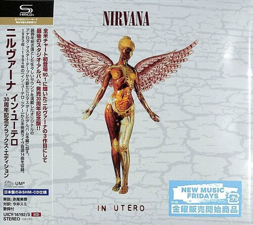 Nirvana: In Utero - 30th Anniversary Deluxe Japanese Edition - SHM-CD w/ Booklet - COMPACT DISCS