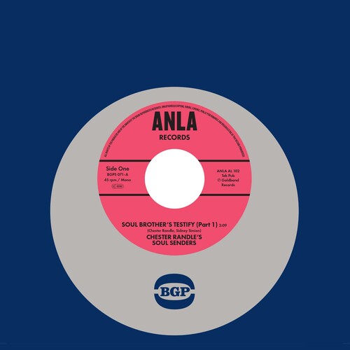Randle, Chester / Soul Senders: Soul Brother's Testify (Part 1) / Soul Brother's Testify (Part 2) - 7-INCH SINGLE