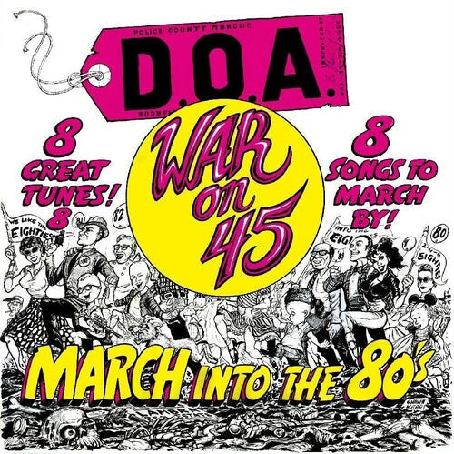 D.O.A.: War On 45 - Yellow Colored Vinyl with Bonus Tracks -VINYL