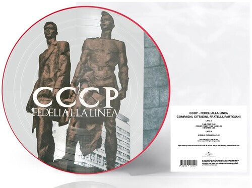 CCCP - Fedeli Alla Linea: Compagni, Cittadini, Fratelli, Partigiani - Red & Picture Disc Vinyl -VINYL