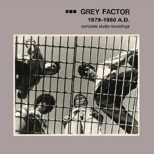 Grey Factor: 1979-1980 A.D. (Complete Studio Recordings) -VINYL