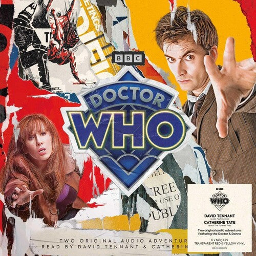 Doctor Who: Pest Control & The Forever Trap (Original Soundtrack) - 140-Gram Transparent Red & Yellow Colored Vinyl -VINYL