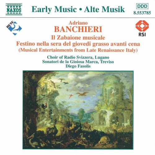 Diego Fasolis: Late Renaissance Music - COMPACT DISCS