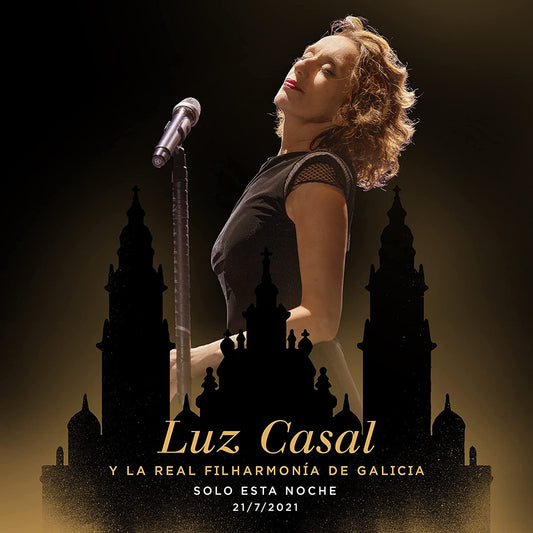 Casal, Luz / La Real Filharmonia De Galicia: Luz Casal Y La Real Filharmonia De Galicia Solo Esta Noche 21/7/2021 - CD+DVD - COMPACT DISCS