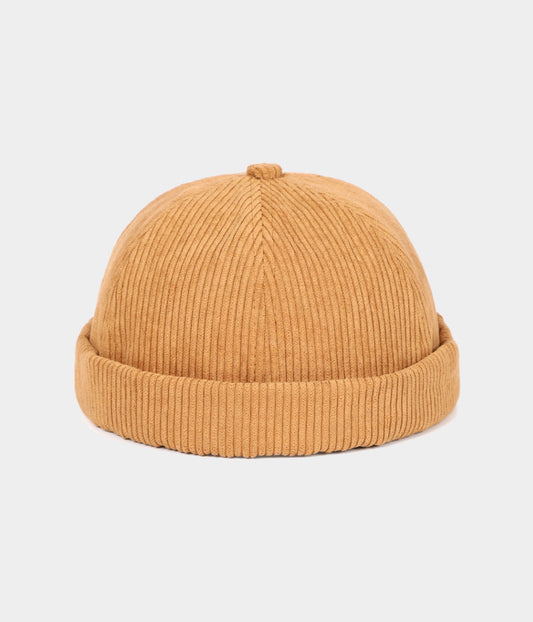 CORDUROY FISHERMAN BEANIE.