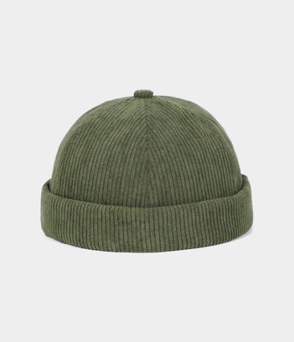 CORDUROY FISHERMAN BEANIE.