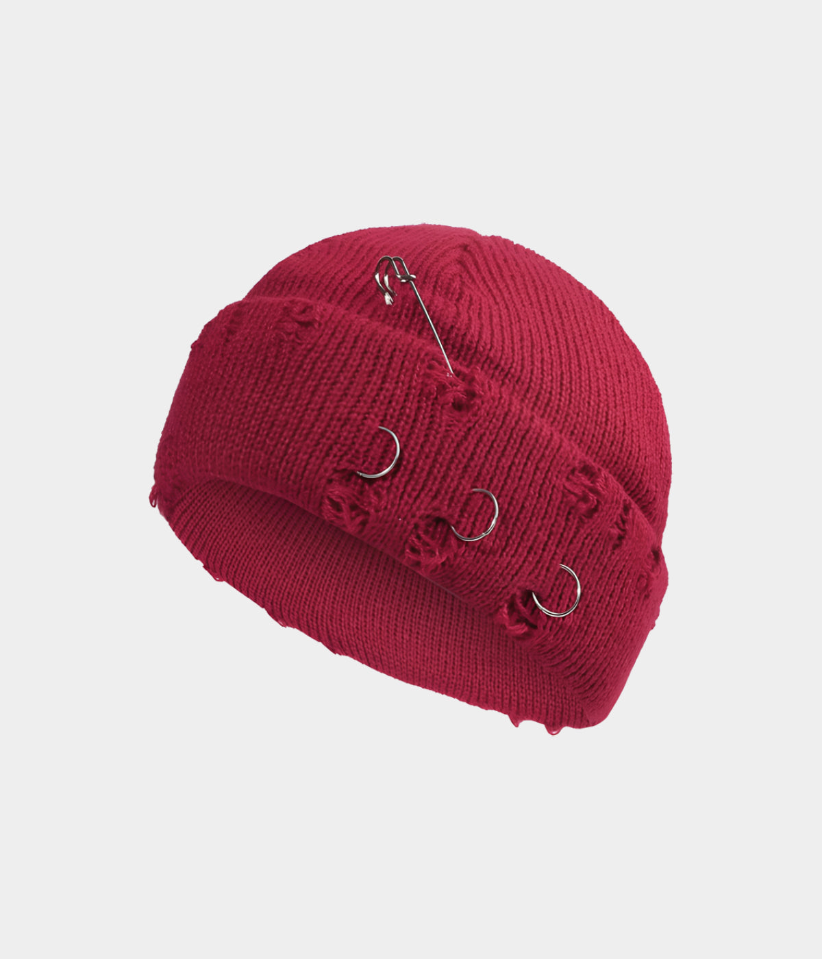PIERCED FISHERMAN BEANIE.