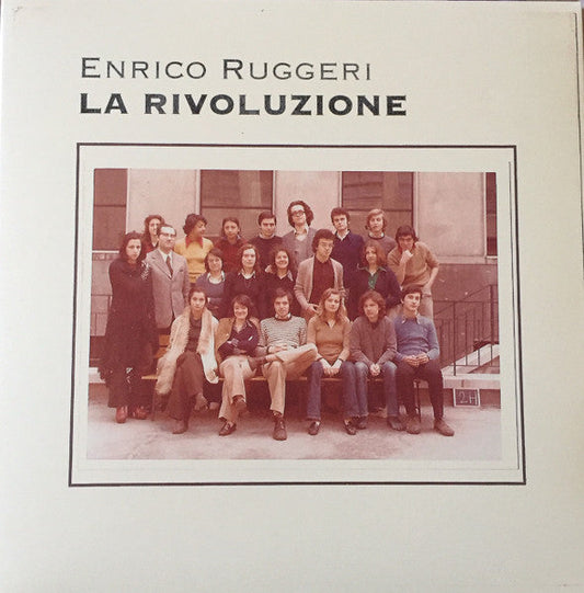 Enrico Ruggeri: La Rivoluzione - Clear Vinyl -VINYL