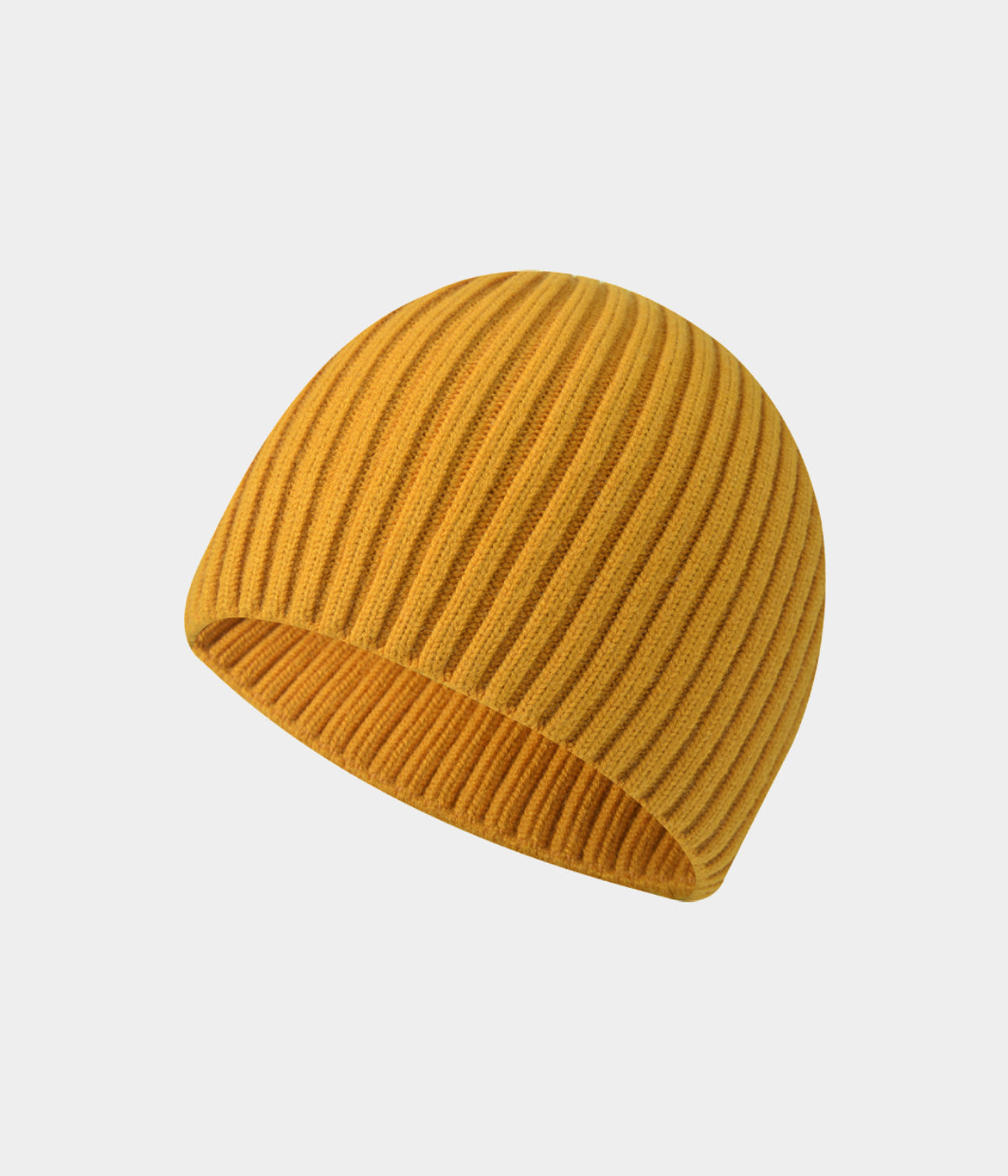 RIB KNIT BEANIE.