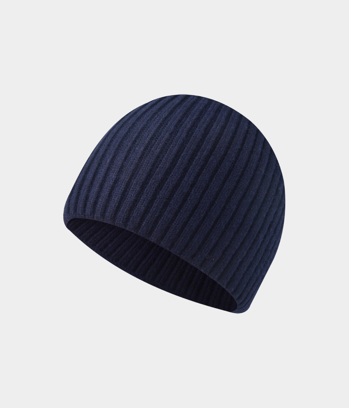 RIB KNIT BEANIE.