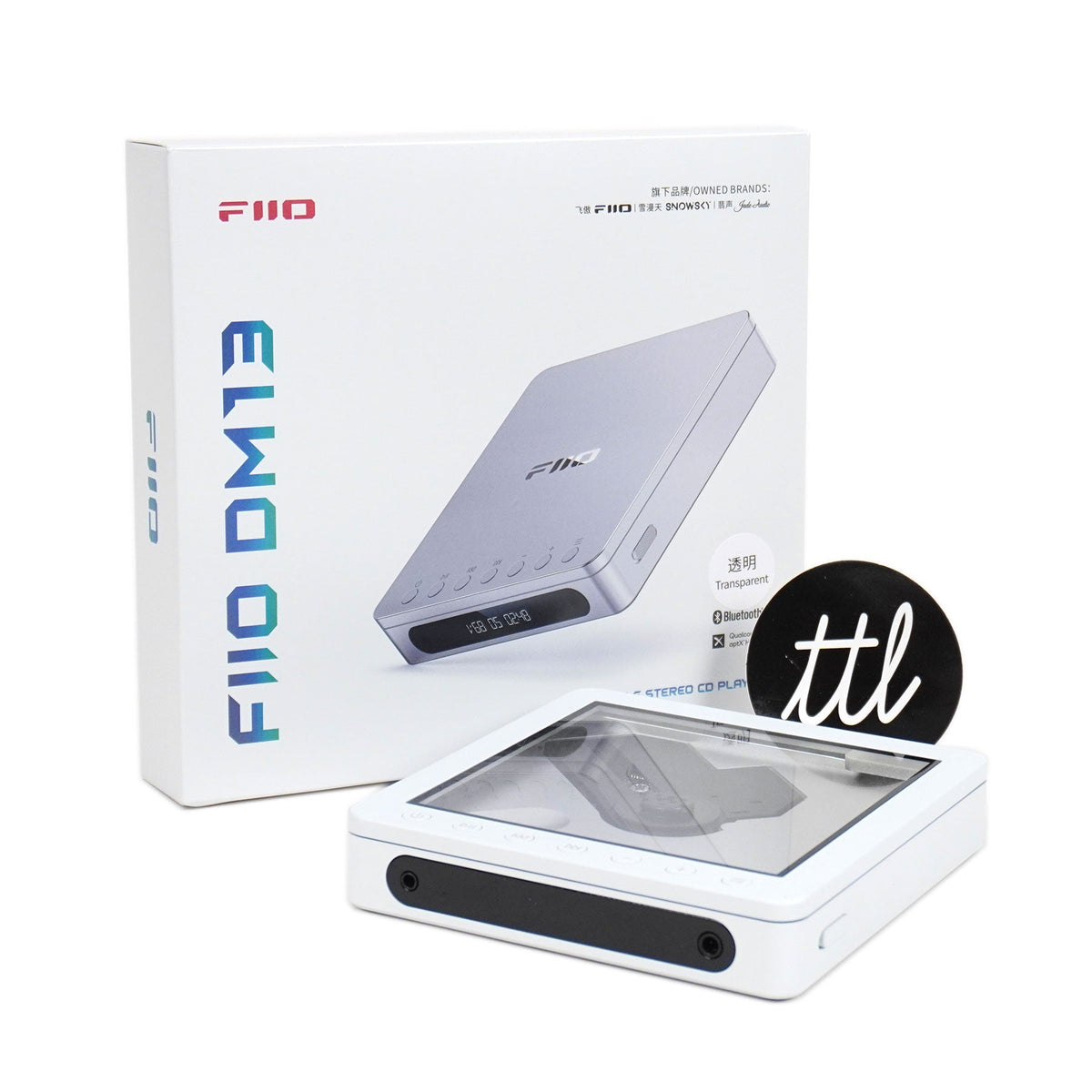 FiiO: DM13 Portable CD Player w/ Bluetooth