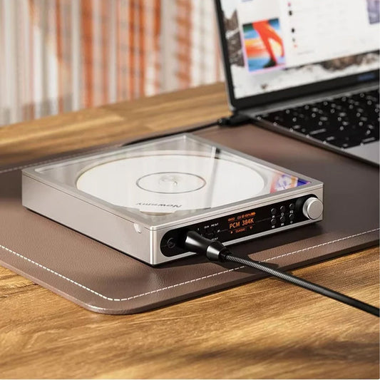 FiiO: DM15 R2R Hi-Fi Portable CD Player w/ Bluetooth