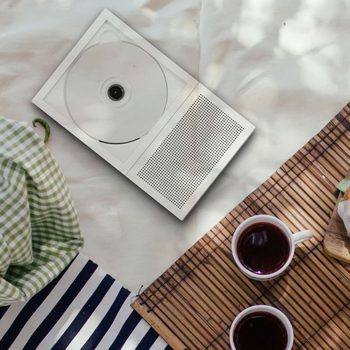 km5: CP2 Instant Disk Audio CD Player + Speaker w/ Bluetooth