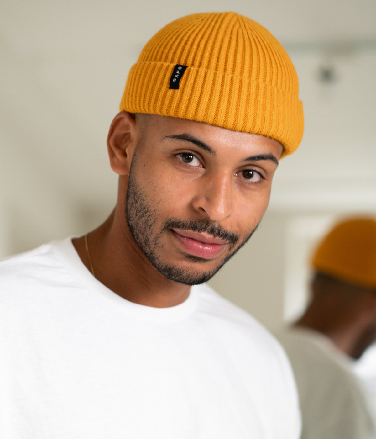 LOGO FISHERMAN BEANIE.