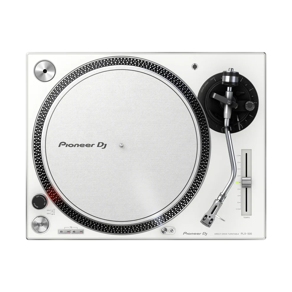 Pioneer DJ PLX-500-W Direct Drive Turntable [White]