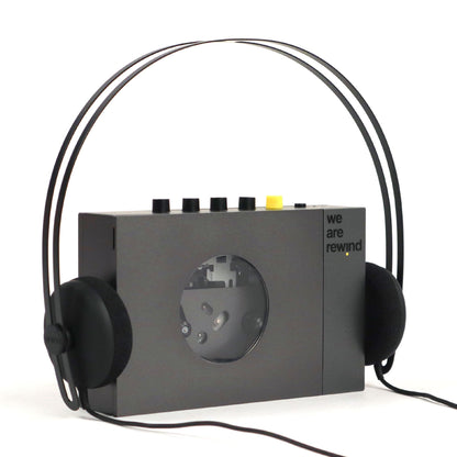 We Are Rewind: Portable Cassette Player w/ Bluetooth